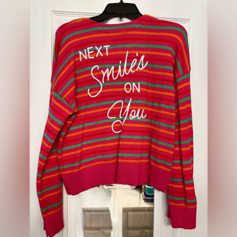 Kerri Rosenthal sweater is the "Next Smile's On You" style - Picture 5 of 7